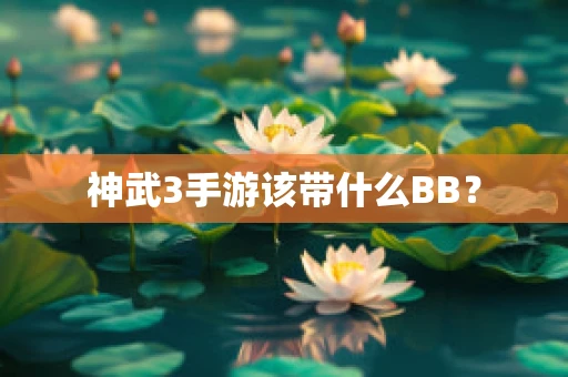 神武3手游该带什么BB？